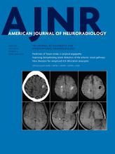 American Journal of Neuroradiology: 42 (6)